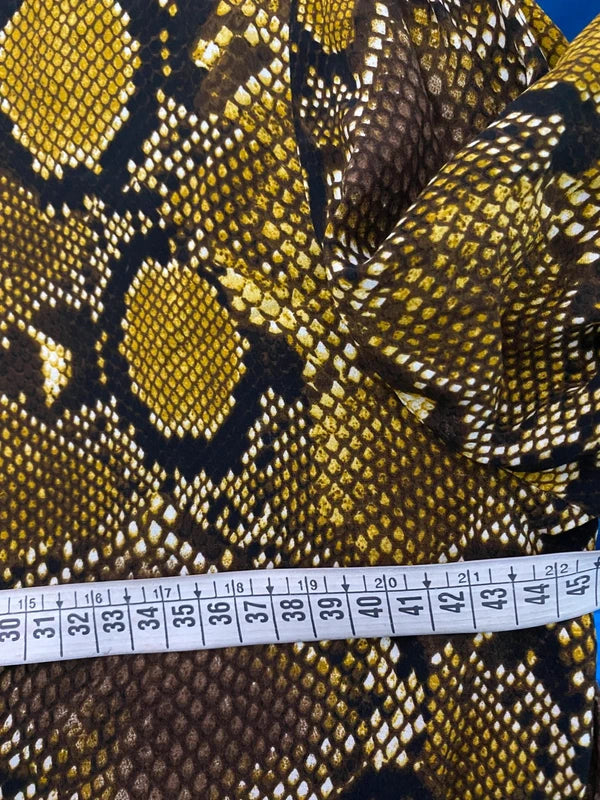 Abito Zara Fantasia Pitonata 100% Viscosa