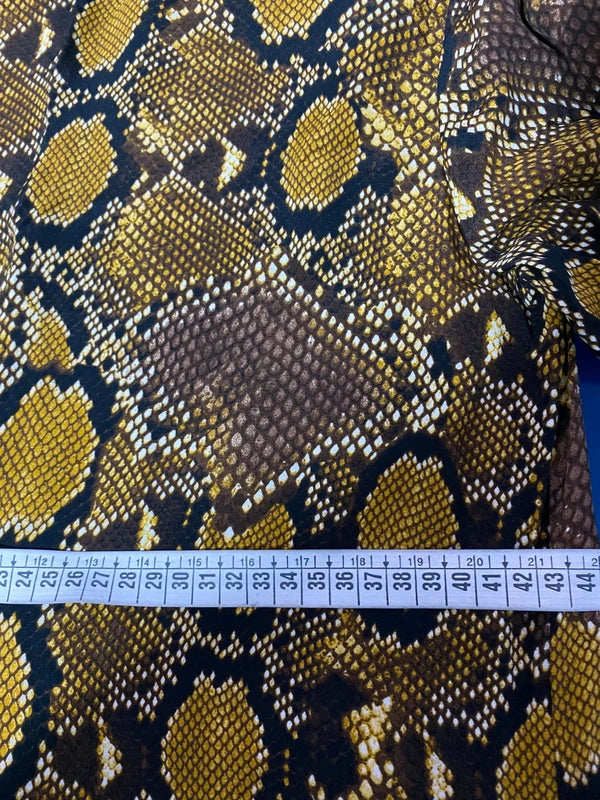 Abito Zara Fantasia Pitonata 100% Viscosa