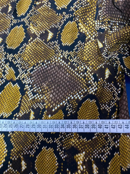 Abito Zara Fantasia Pitonata 100% Viscosa