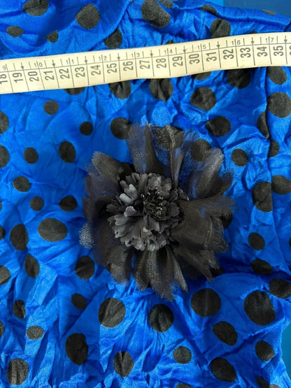 Dolcevita A Pois Spilla Decorativa & Gonna Longuette in Tulle Misure in Foto