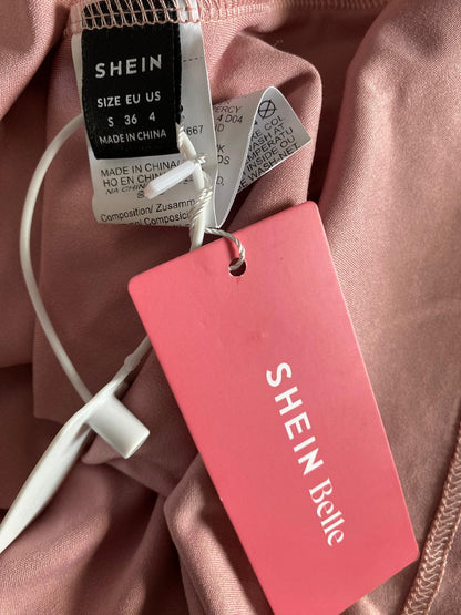 Abito Da sera Linea Shein Belle Cappello in Regalo con Spilla Con Fiore e Perle