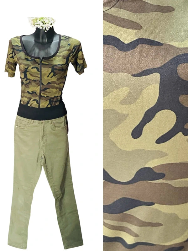 Camouflage bodysuit