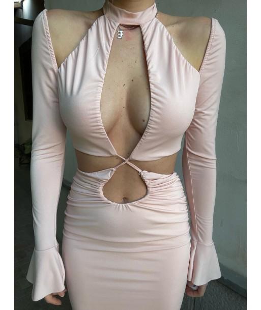 Abito Lungo Con Cut-Out