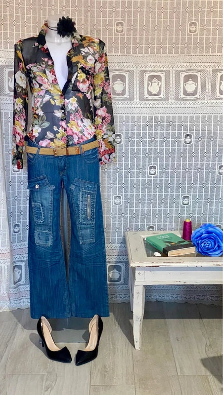 Skinny suit with jeans