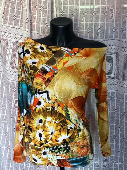 Red vintage suit with skirt