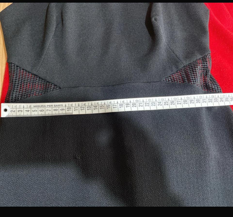  Abito donna Tubino nero – in rete- misure