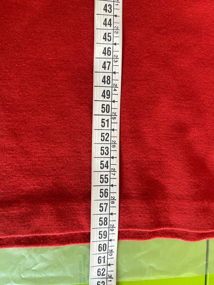 Red vintage suit with skirt