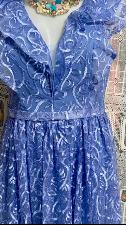 Kenya lace and tulle dress