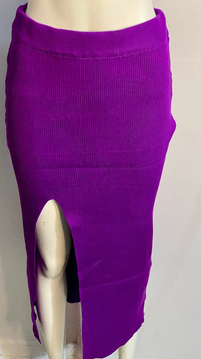 Gonna Longuette in Lanetta & Top Misure nelle foto