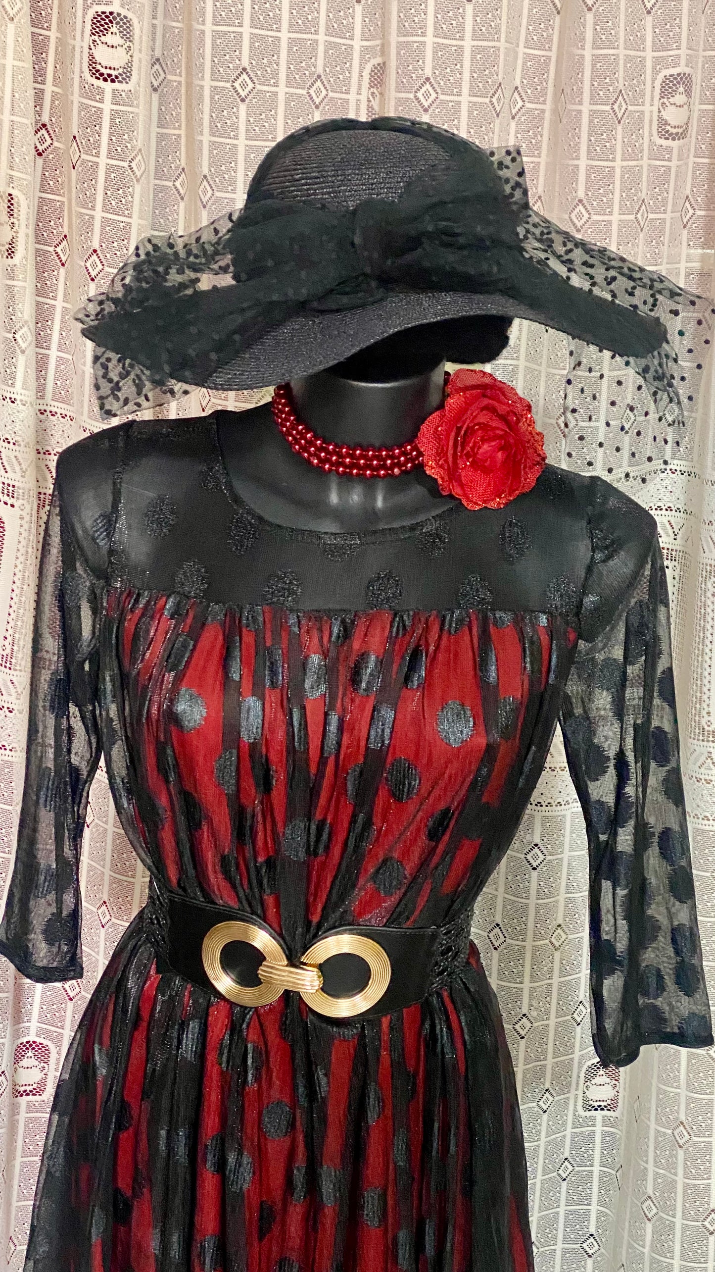 Elegant longuette dress