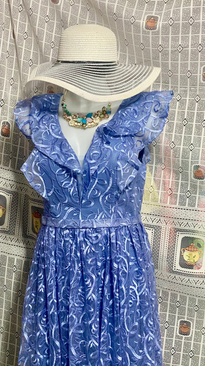 Kenya lace and tulle dress