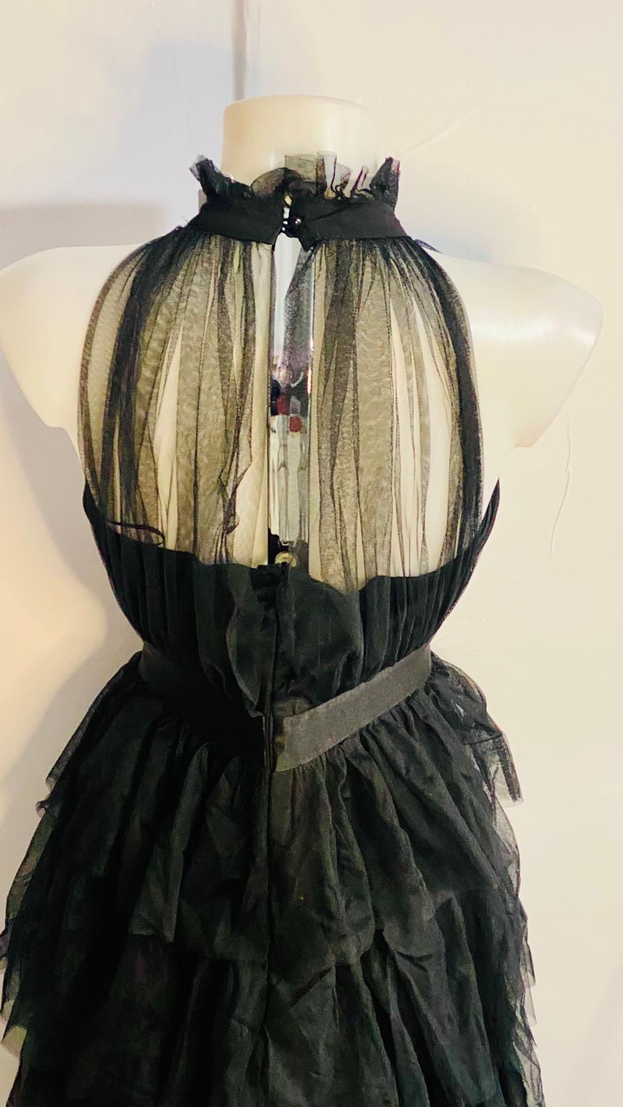 Abito Elegante  Lungo in Tulle