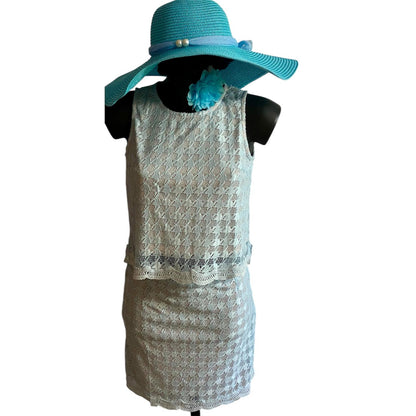 Coordinato in Pizzo con Top & Gonna Milu'