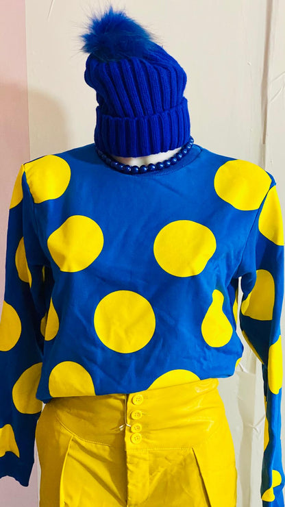 Completo con Pantalone in Ecopelle &  Felpa Yoshii