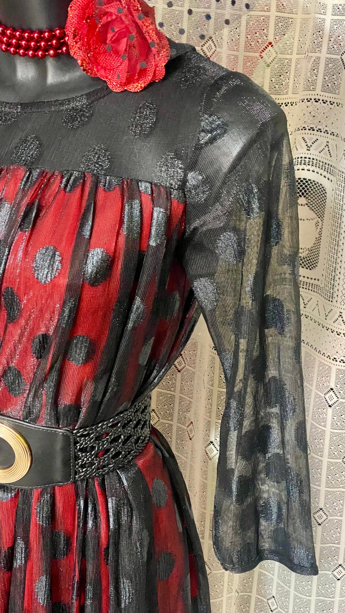 Elegant longuette dress