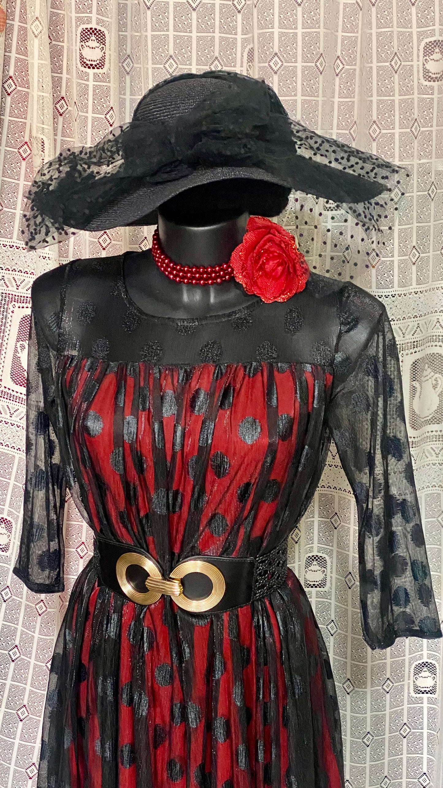 Elegant longuette dress