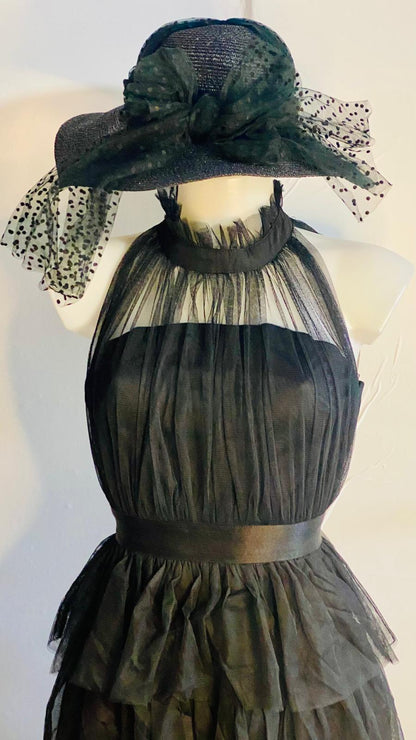 Abito Elegante  Lungo in Tulle