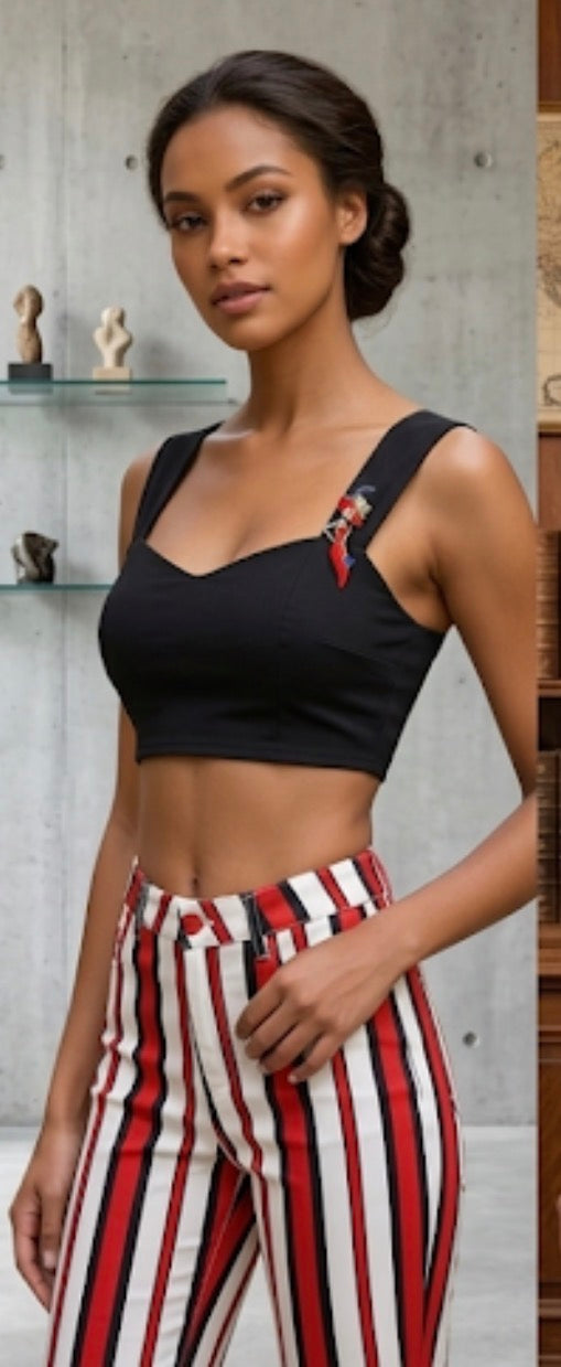 jeans Skinny e Top Silhouette
