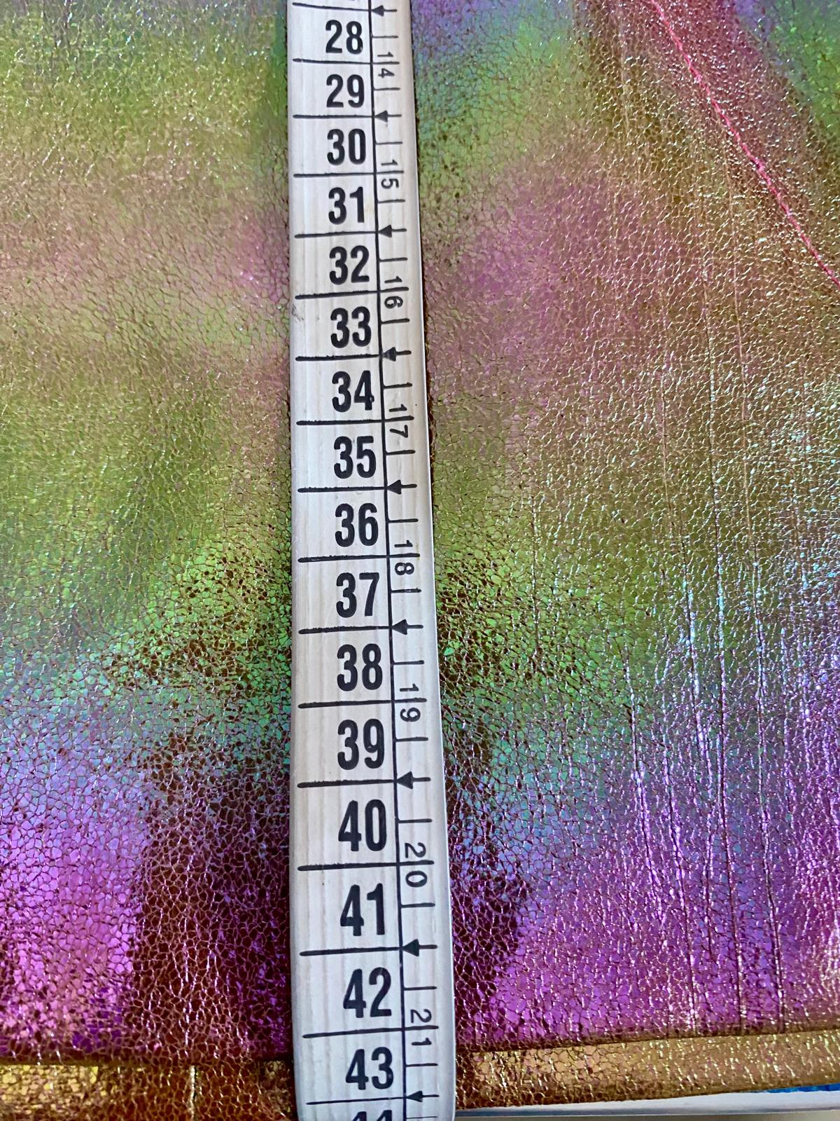 Completo Minigonna Glitterata & Crop Top Misure nelle foto