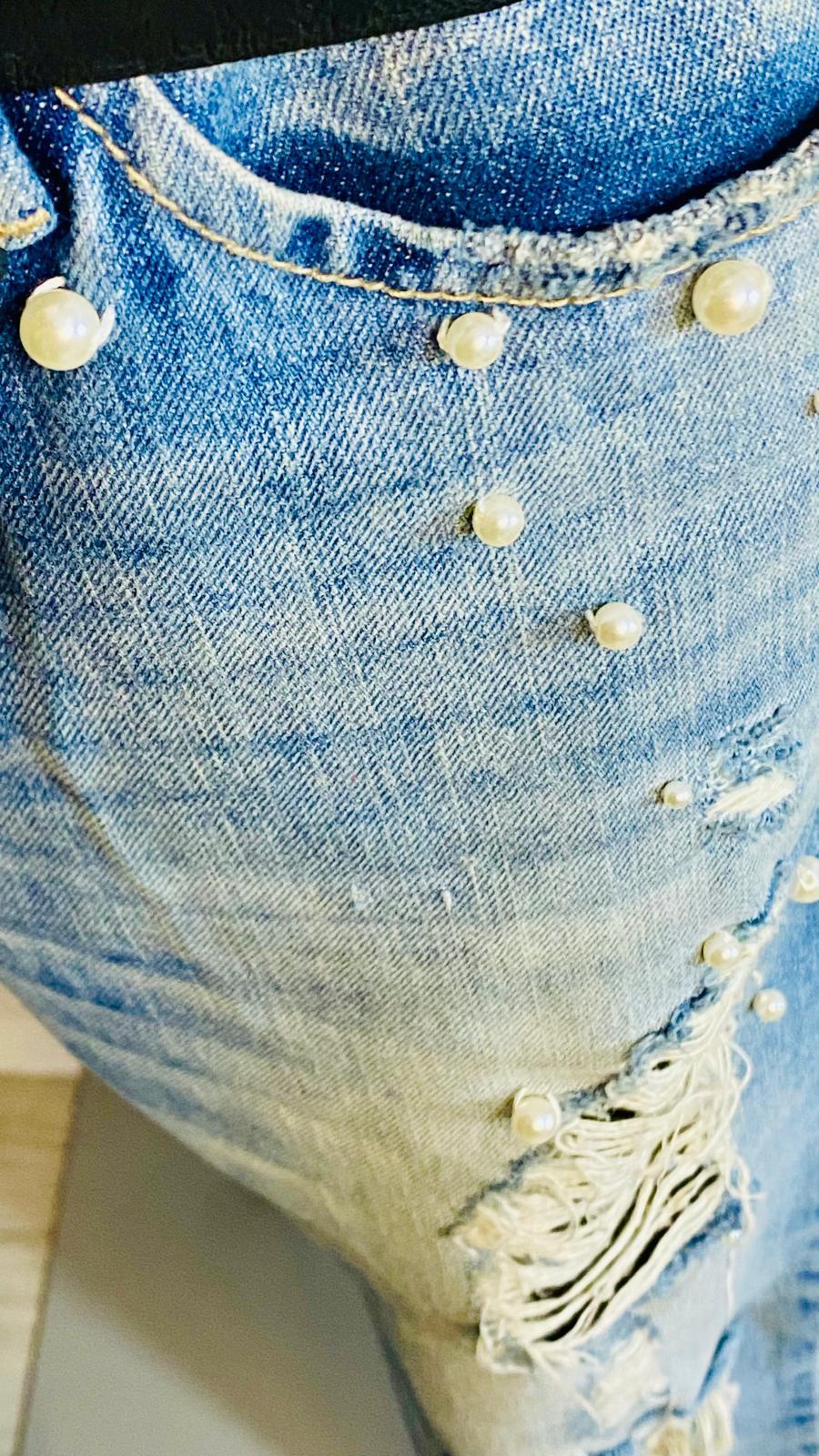 Completo Stefania con Jeans Bolero Dolcevita e Cintura