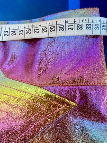 Completo Minigonna Glitterata & Crop Top Misure nelle foto