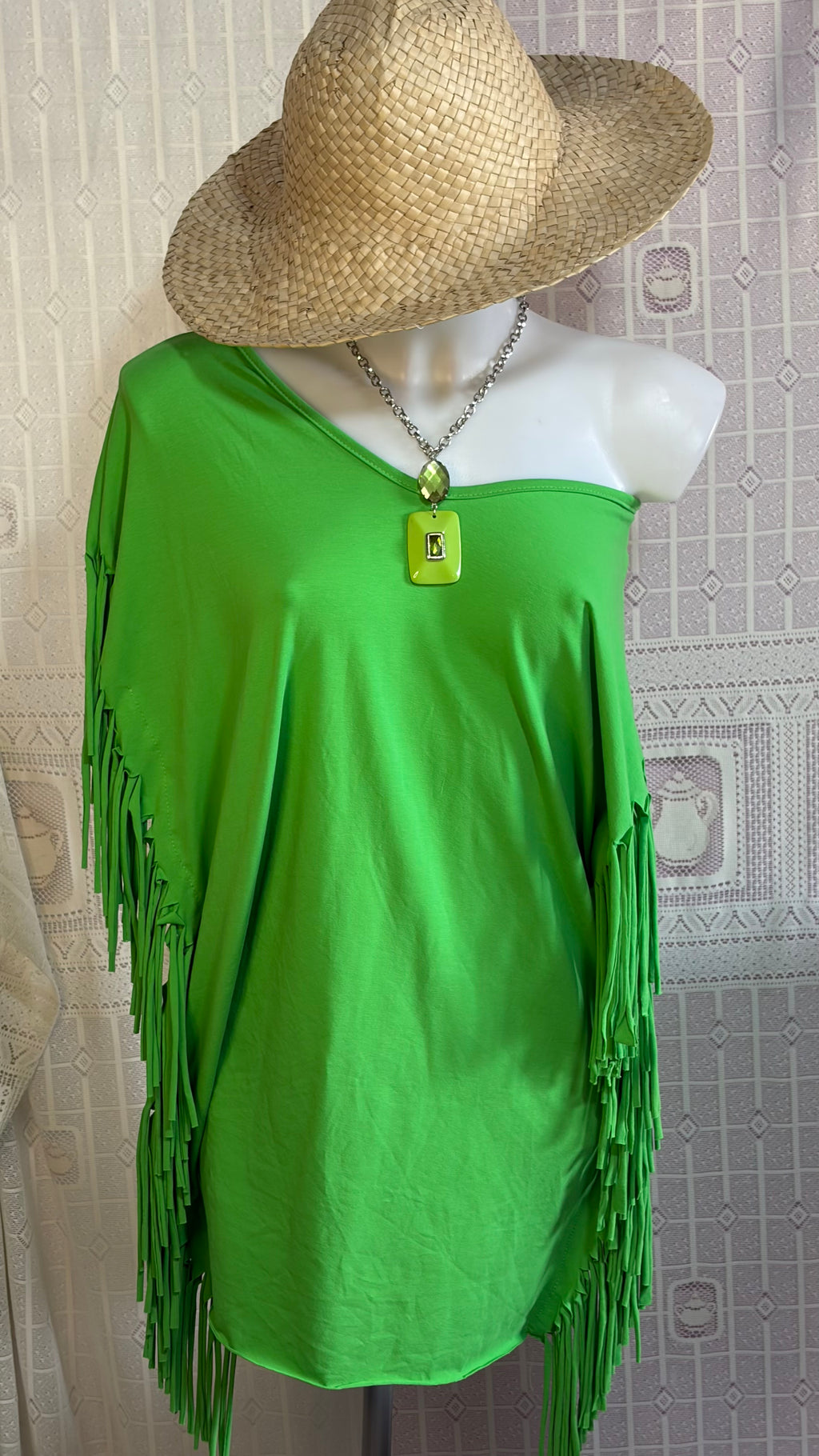 Blusa o Abito Estivo con Frange