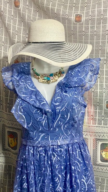 Kenya lace and tulle dress