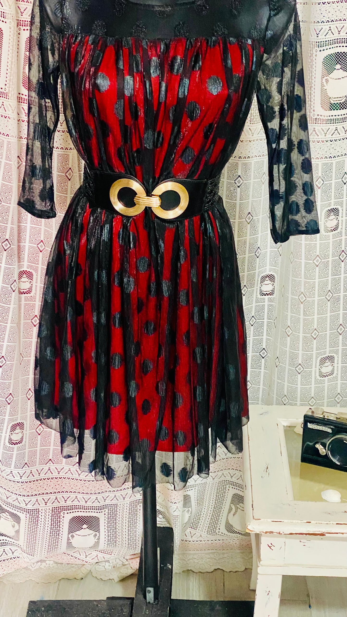 Elegant longuette dress