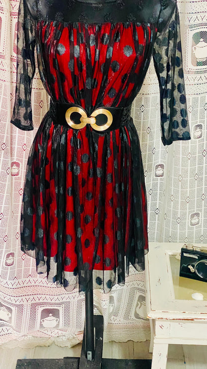 Elegant longuette dress