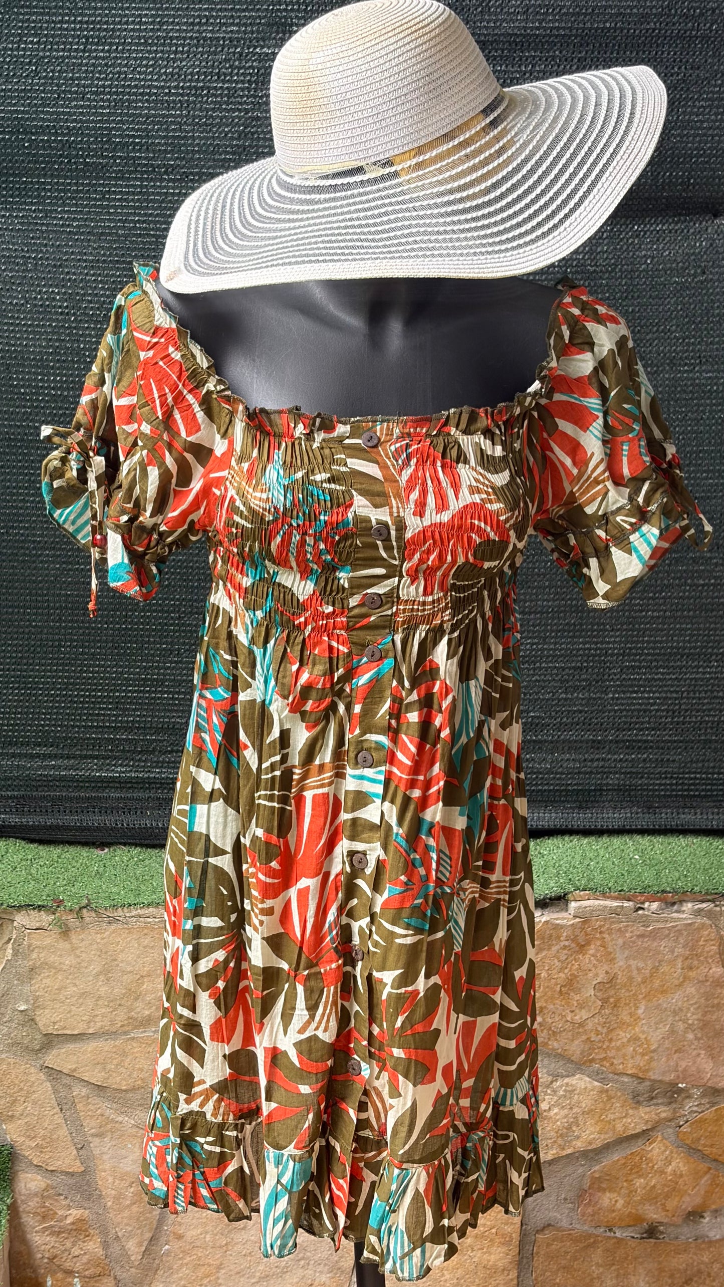 Abito elastico con Borsa Coordinata 100% cotone 
Da una XS alla M/L