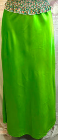 Blusa e gonna in seta