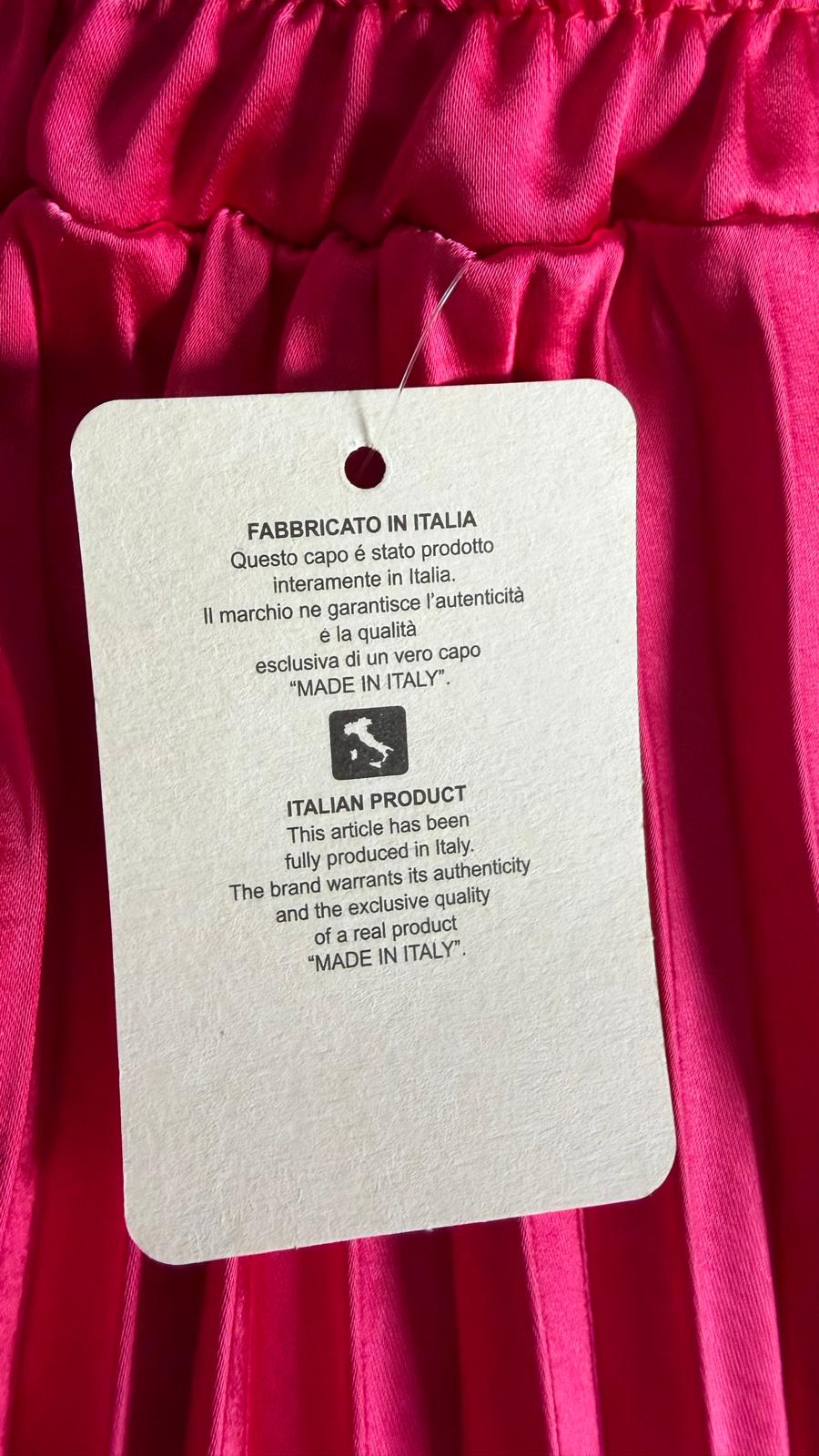 T-shirt 100% cotone e Gonna plissettata