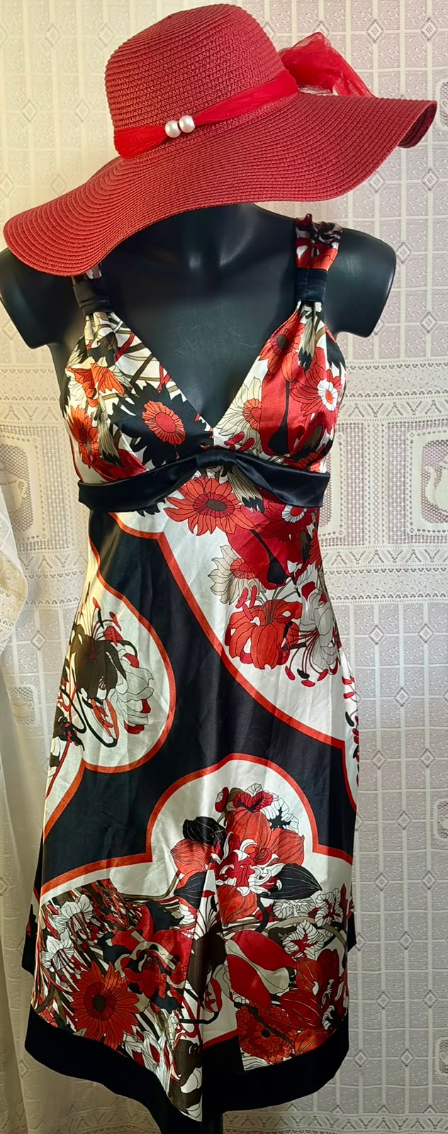 Abito in seta stile orientale