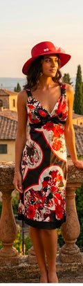 Abito in seta stile orientale