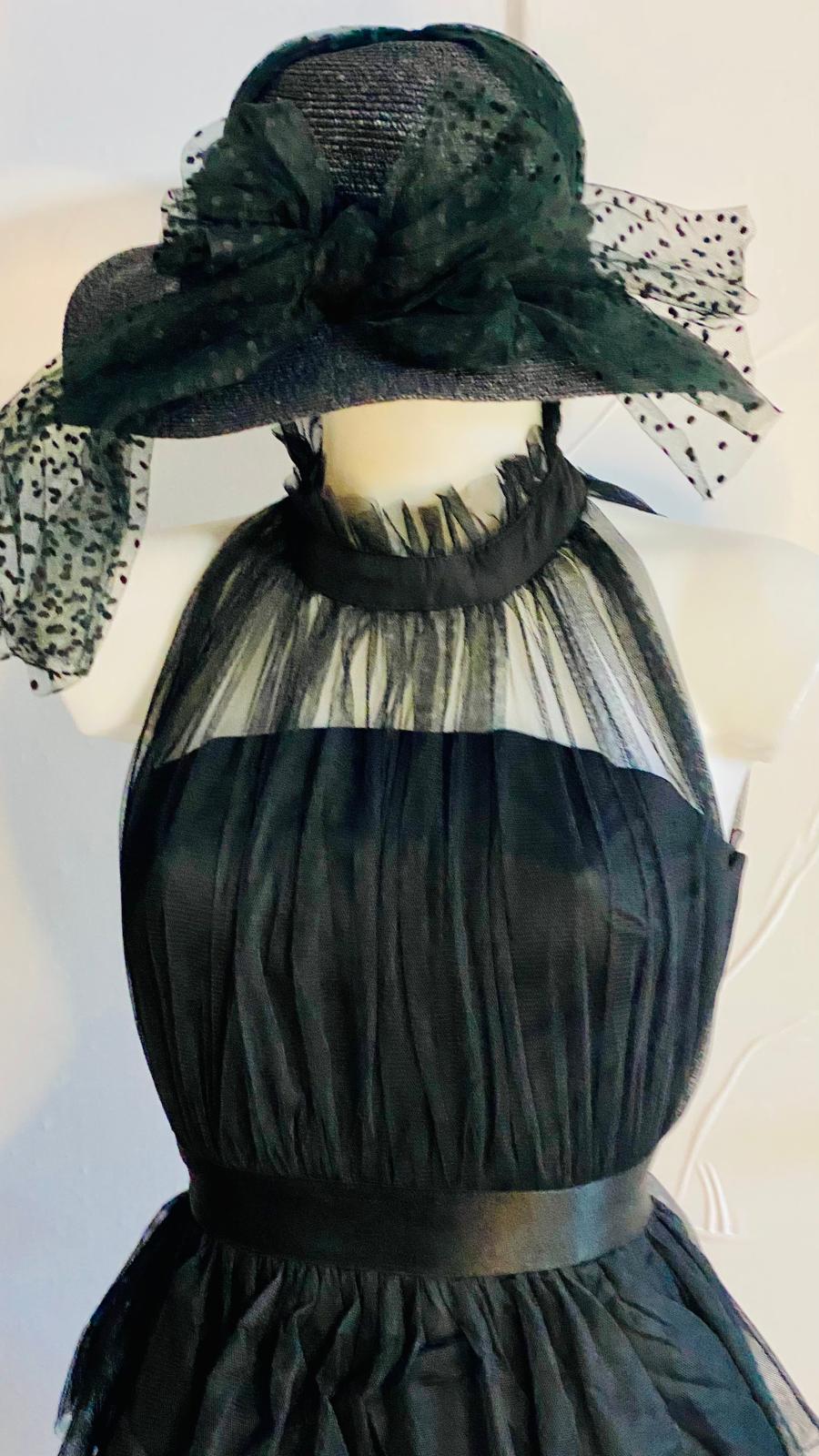 Abito Elegante  Lungo in Tulle