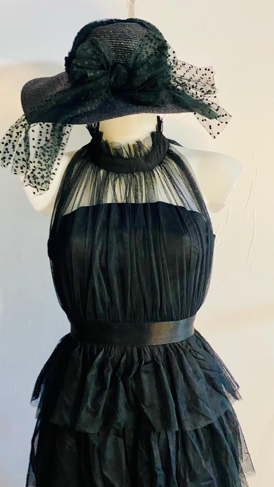 Abito Elegante  Lungo in Tulle