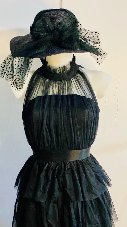 Abito Elegante  Lungo in Tulle