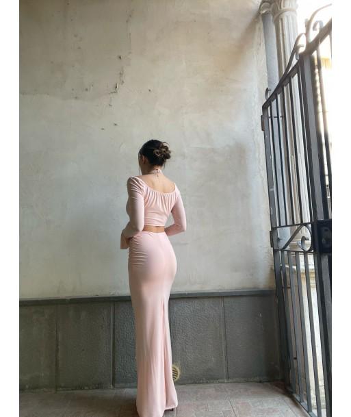 Abito Lungo Con Cut-Out