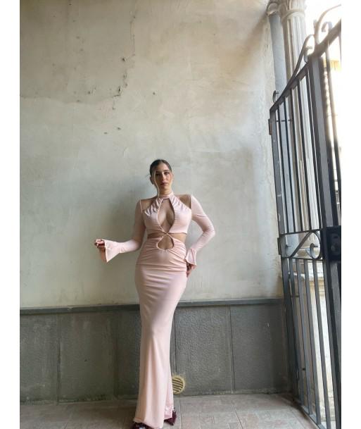 Abito Lungo Con Cut-Out