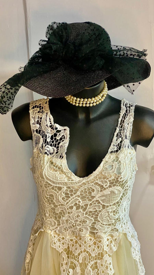 Abito Lungo Da Sposa o Da Sera in Stile Vintage Romantico Misure Nelle Foto