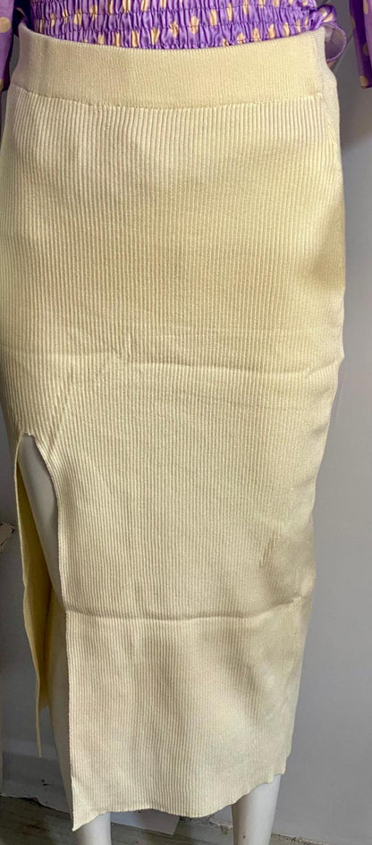 Gonna Longuette in Lanetta & Top Misure nelle foto